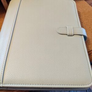 Franklin Covey Classic Blue Leather Planner